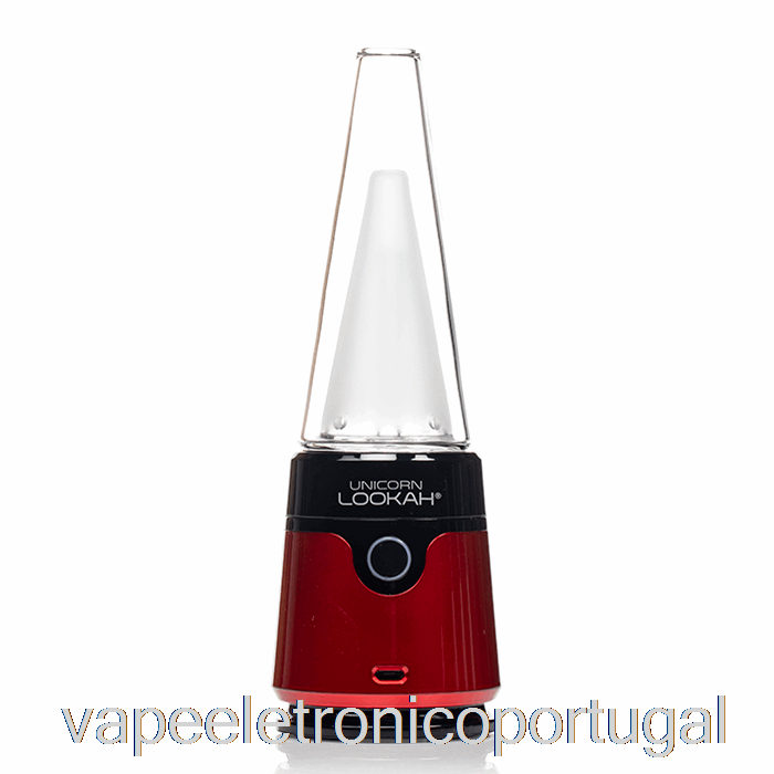 Vape Eletrônico Lookah Unicórnio Vermelho